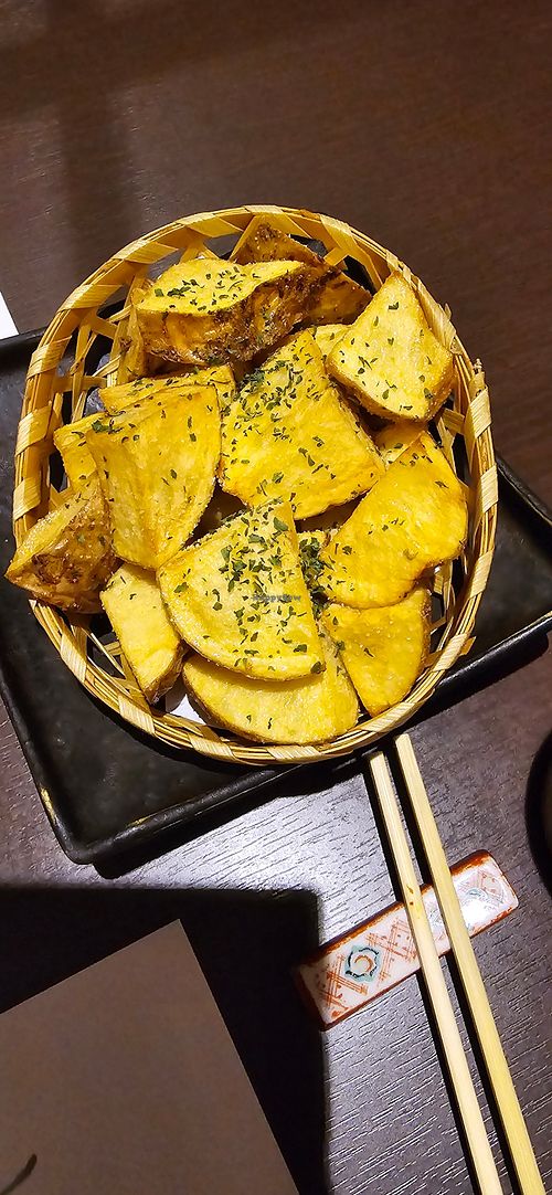 Potatoes fries at Sojuan in Nagoya