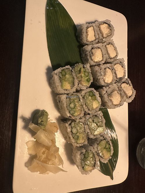 CAA and tofu roll  at Fusion Sushi in Jacksonville
