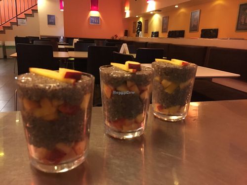 Dessert: Chia seeds at YoGastro - Atma Center in Budapest