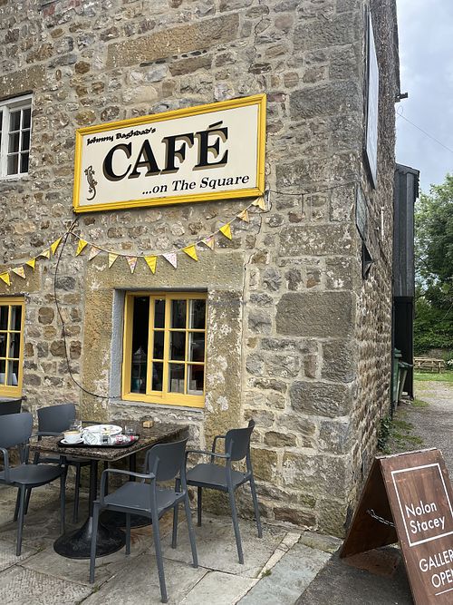   at Johnny Baghdad's Cafe On The Square in Ripon