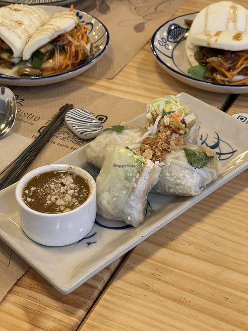 Rollitos nem frescos  at The Lotus Bistro in Reus