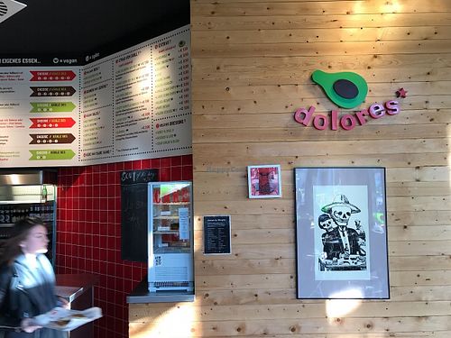 inside at Dolores Burritos in Berlin