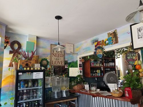 Order counter. at DellzVille in Charleston