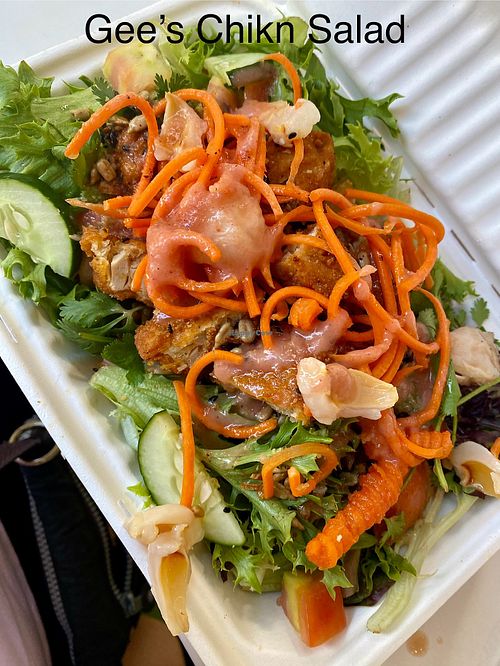 Yummy saladd  at La Tour Cafe - Queen St in Honolulu