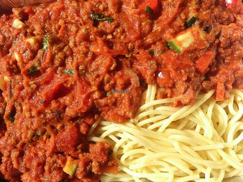 All you need is Spaghetti Bollo... at Wondergood in Frankfurt