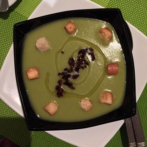yummy creamy soup at The Wala Room in Torremolinos