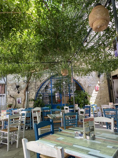   at Coffee Yard Cafe-Restaurant in Lefkara