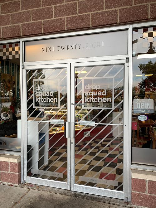 Front Doors  at Drop Squad Kitchen in Wilmington