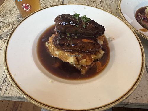 Kofta style sausages  at The Geese in Brighton