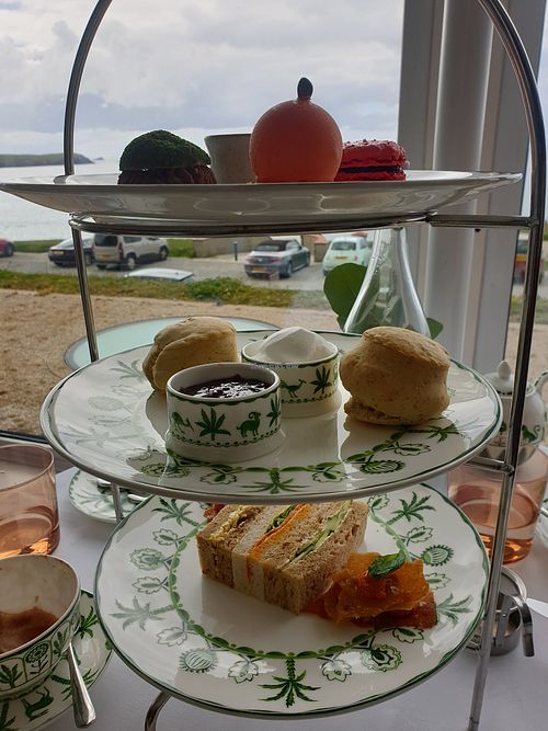 Vegan afternoon tea at RenMor in Newquay
