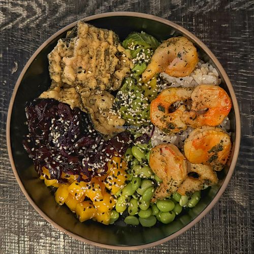 Vegan 'sea' bowl. at Van der Valk Hotel Ridderkerk  in Ridderkerk