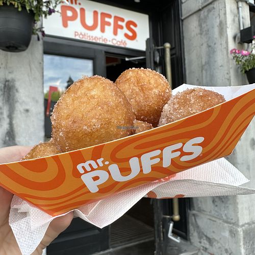 Sugar and Cinnamon   at Mr Puffs - Old Port in Montreal
