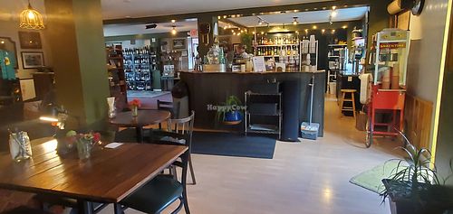 Cafe inside at The Lucky Wolf in Paw Paw