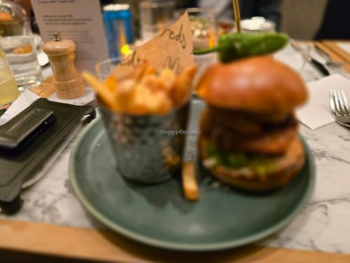 burger  at Mildreds - Victoria in South West London