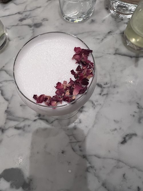 lychee rose martini  at Mildreds - Victoria in South West London
