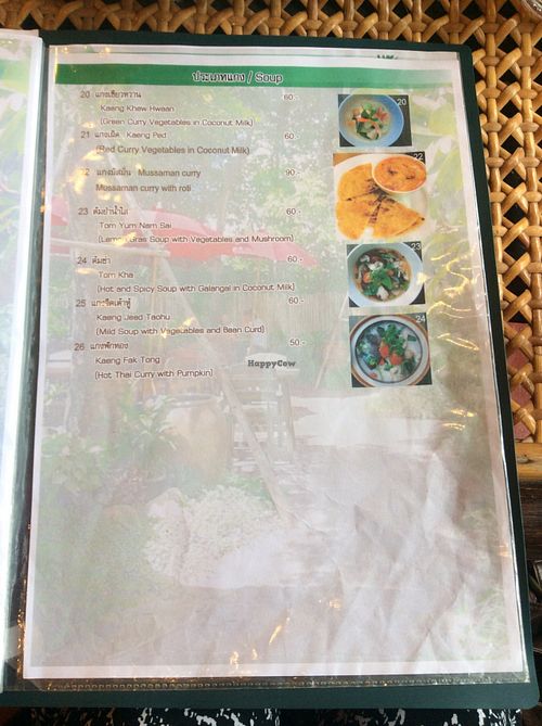 Soups at Fuang Vegetarian in Chiang Mai