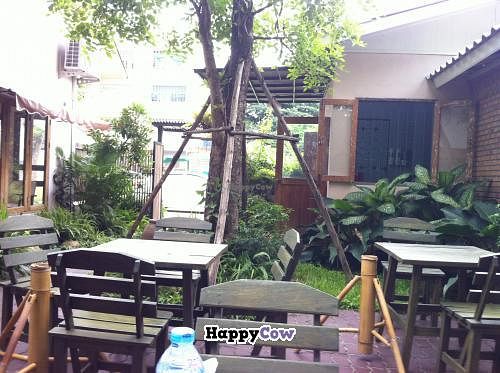 Fuang Vegetarian restaurant in Chiang Mai, Thailand  at Fuang Vegetarian in Chiang Mai