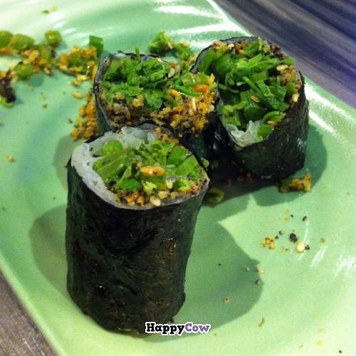 Sushi appetizer at Jujube Tree in Kaohsiung