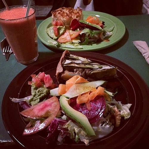 quinoa food at Quinoa in Barcelona