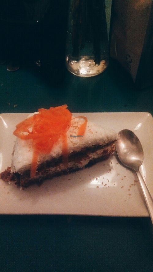 Carrot cake   at Quinoa in Barcelona