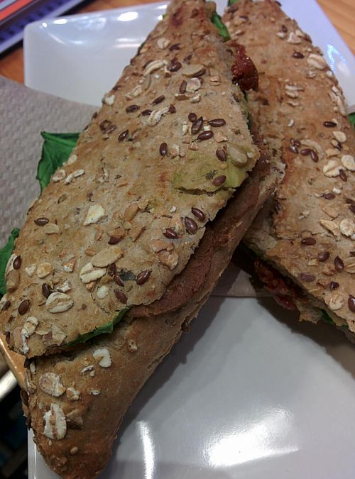 Sandwich  at Quinoa in Barcelona