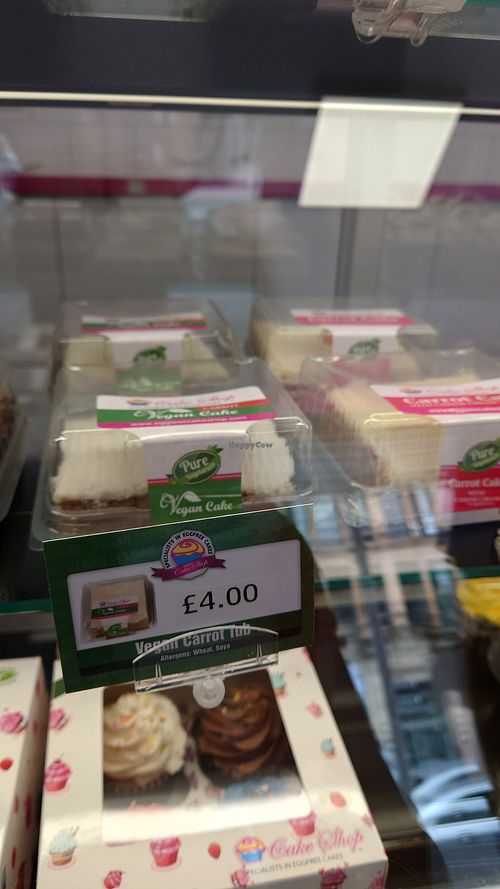 Vegan carrot cake at Eggless Cake Shop - Glasgow in Glasgow