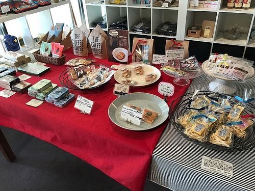 Shop at Sasaya Cafe in Tokyo