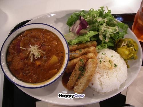 Today's curry 950yen. at Sasaya Cafe in Tokyo