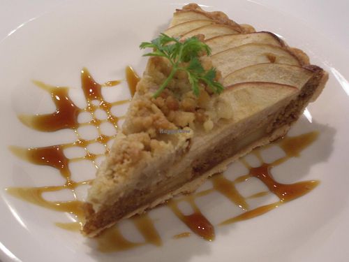 Apple Caramel Tart at Sasaya Cafe in Tokyo