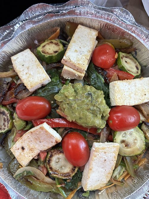Vegan Bowl — 😋 and so pretty!  at Las Adelitas in Poughquag