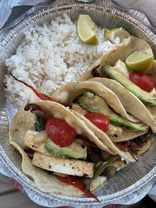 Vegan Tacos 😋  at Las Adelitas in Poughquag