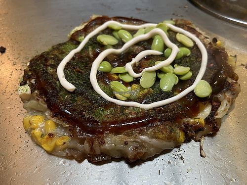 Vegan okonomiyaki   at Abeno in London