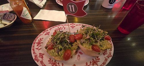 Avacado Bagel at Eleven City Diner in Chicago