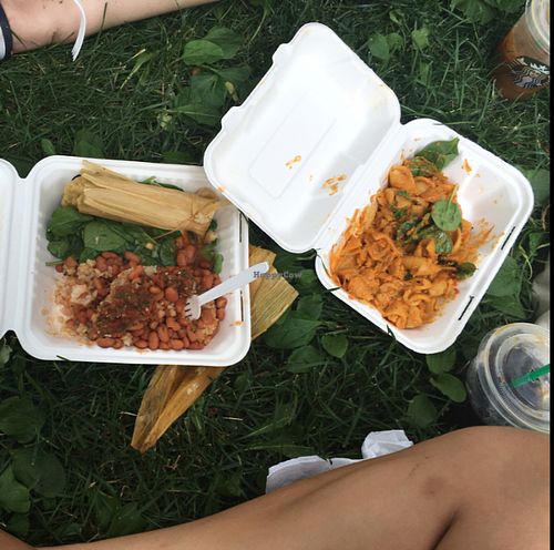 tamale plate and Mac for $13 only!  at Ladonia Cafe in Madison