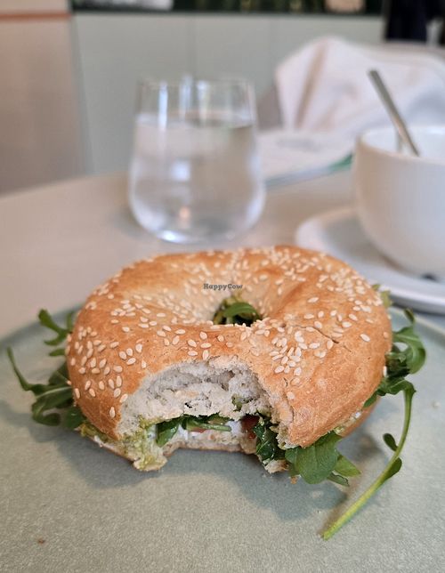 The bagel at ELOU in Vienna