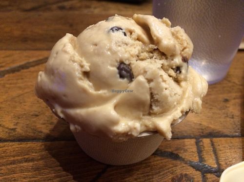 Malted cookie dough ice cream at FoMu in Jamaica Plain