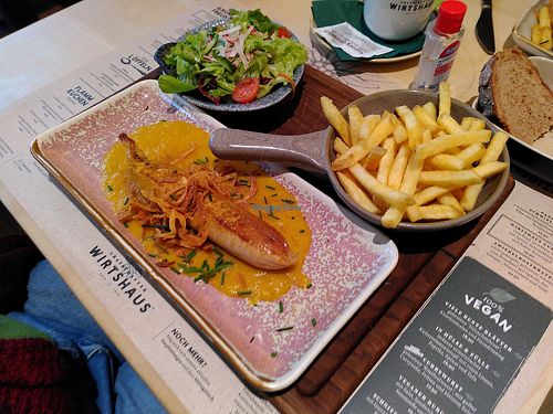 Currywurst at Grafschafter Wirtshaus in Moers