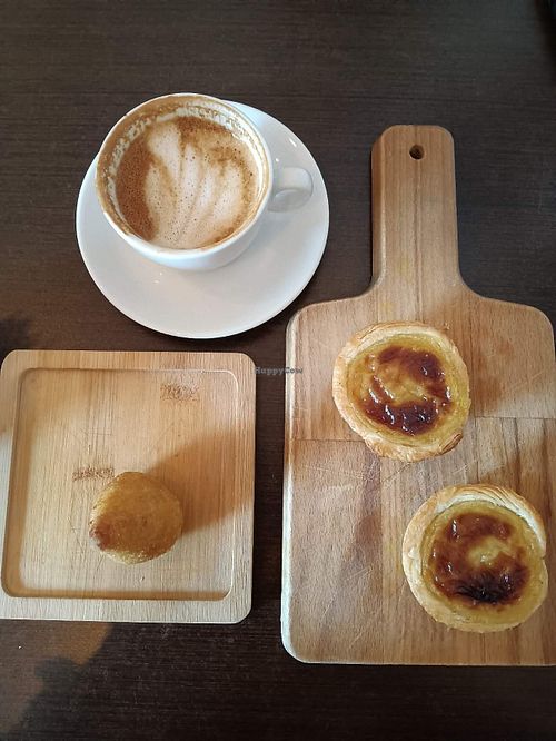 Pastel de nata. at GAL Cafe in Lisbon