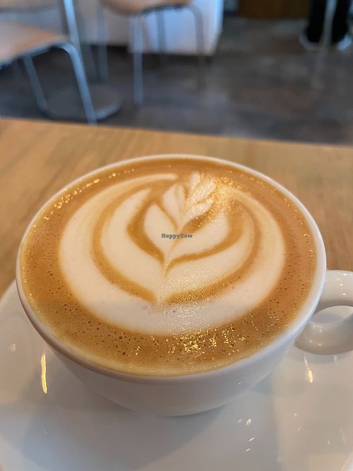 Flat white at GAL Cafe in Lisbon