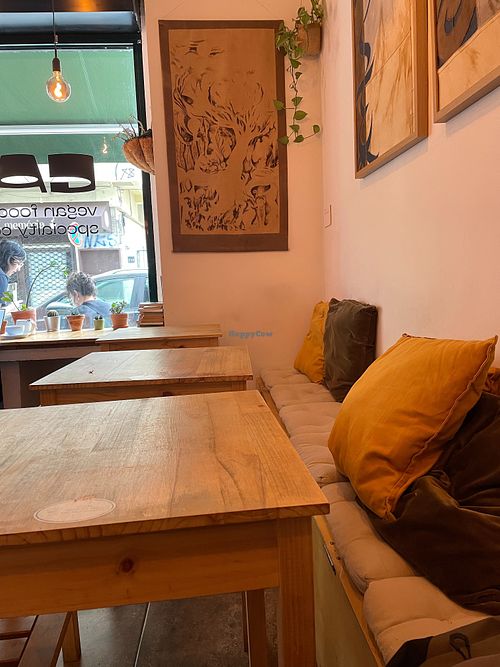 Inside at GAL Cafe in Lisbon