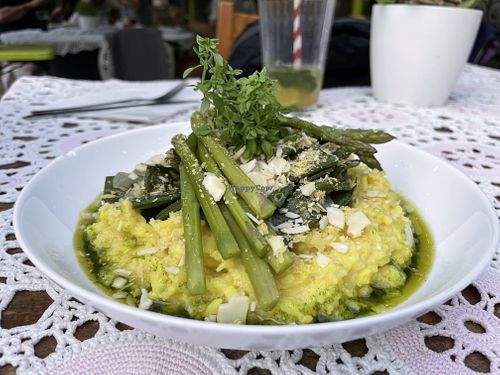 Asperagus Risotto   at Jardim de Borboletas in Santo Antonio Das Areias