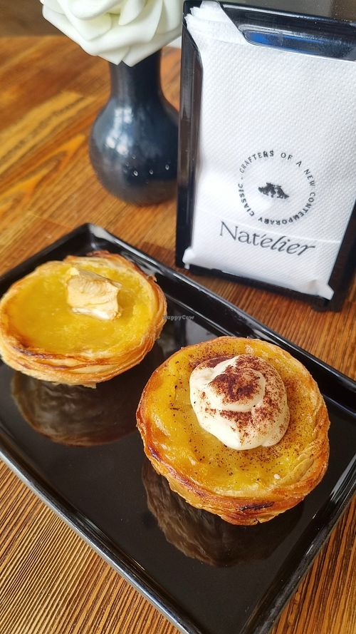 Apple & tiramisu at Nat'elier | Pastel de Nata in Lisbon