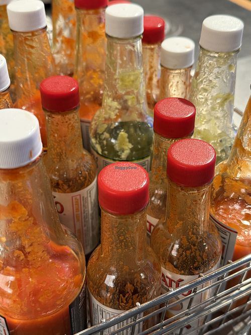 sauces  at Chupenga - Friedrichstrasse in Berlin