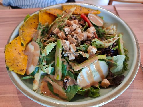 Salad bowl at WellSmoocht in West Singapore