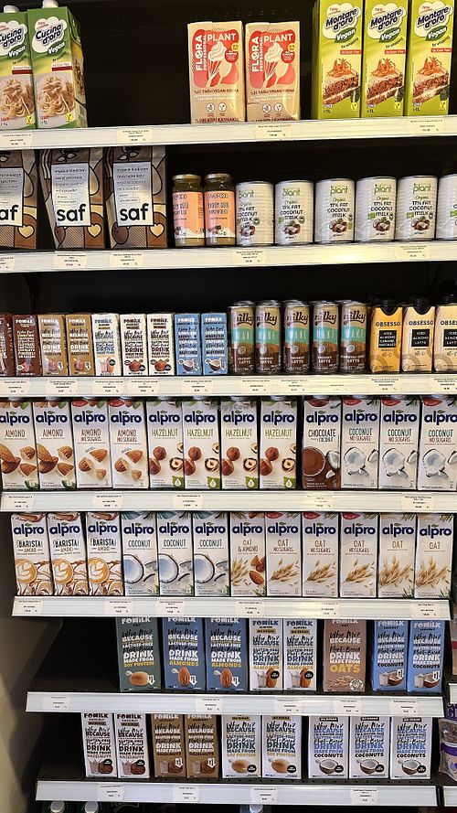   at Just Vegan Store in Istanbul