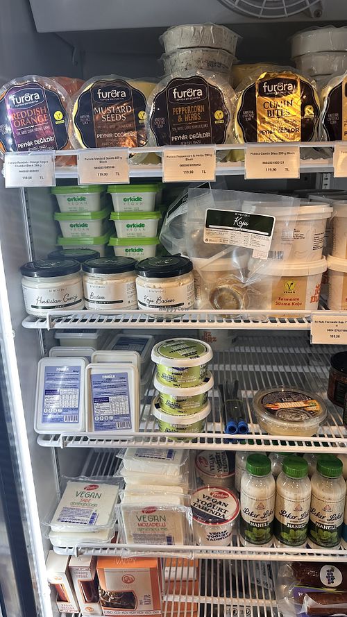   at Just Vegan Store in Istanbul