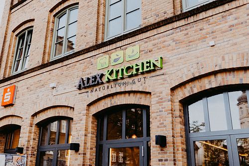 Entrance at Alex Kitchen in Flensburg