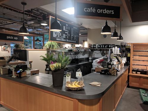 Cafe inside at Kootenay Co-op in Nelson