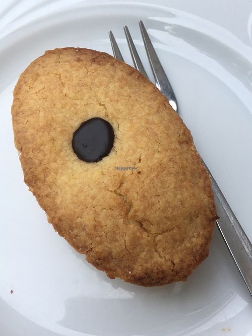 Pasticciotto with chocolate cream  at Ratatouille in Turin