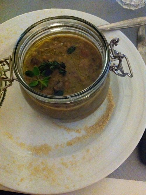 grain and bean soup at Ratatouille in Turin